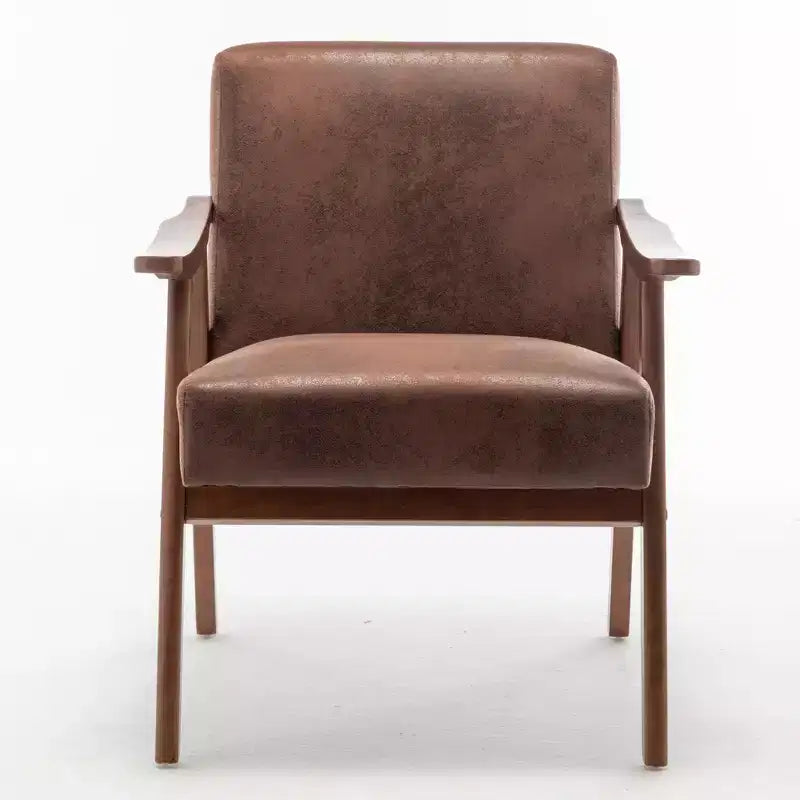 Fauteuil d'appoint en velours Mid-Century pour salon