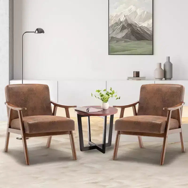Fauteuil d'appoint en velours Mid-Century pour salon