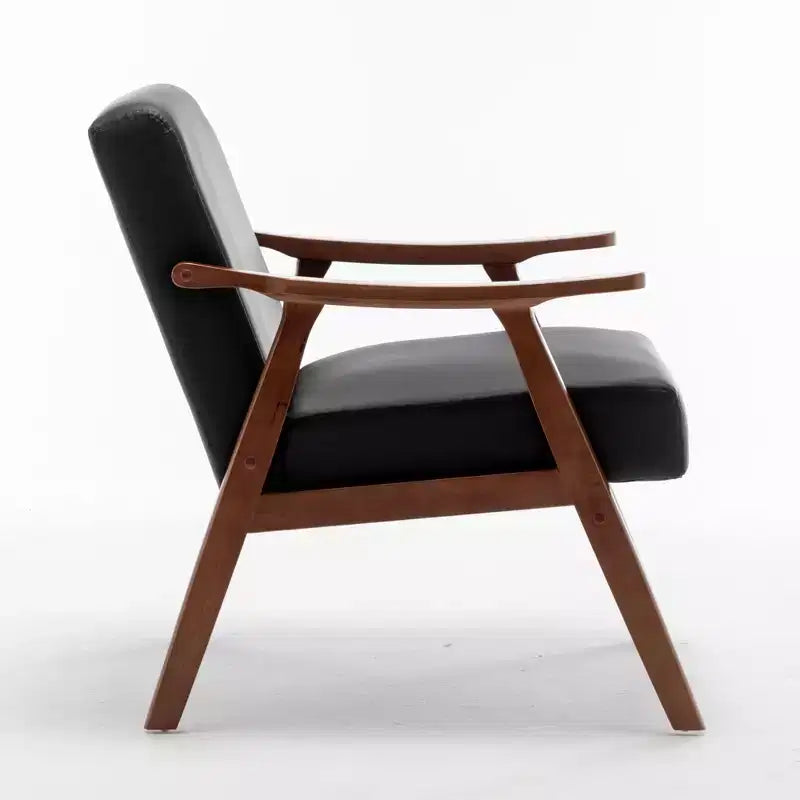 Fauteuil d'appoint en velours Mid-Century pour salon