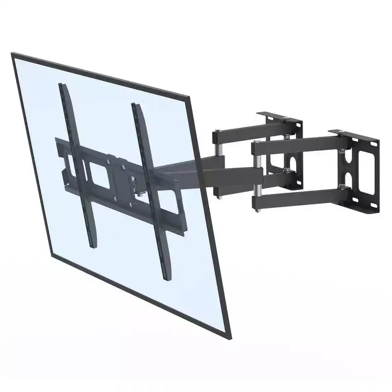 Support mural de télévision d'angle entièrement articulé pour téléviseurs de 32 à 70 po, capacité de 50 kg