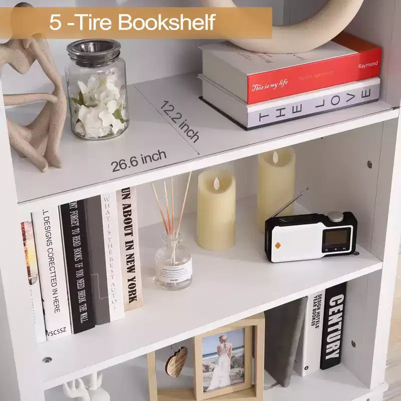 Bibliothèque basse avec portes, bibliothèque de ferme à 6 roulettes avec tiroirs et étagères réglables pour bureau, salon, chambre.