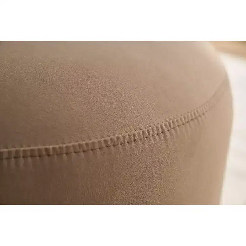 Chaise de salle à manger moderne pivotante à 360° en velours avec coussin épais