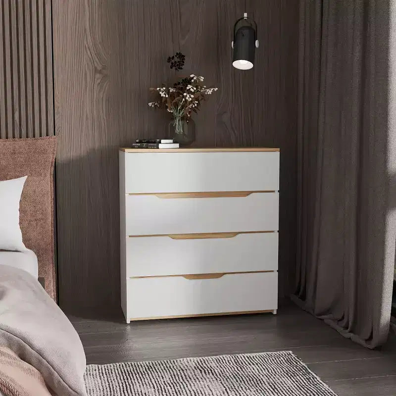 Tiroirs coulissants fluides, Commode de rangement polyvalente