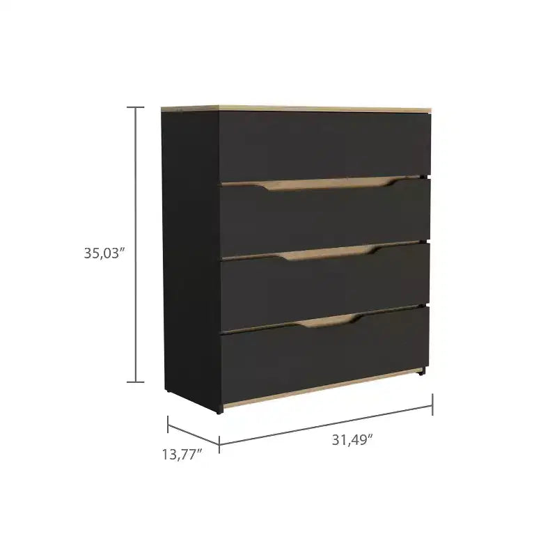 Tiroirs coulissants fluides, Commode de rangement polyvalente