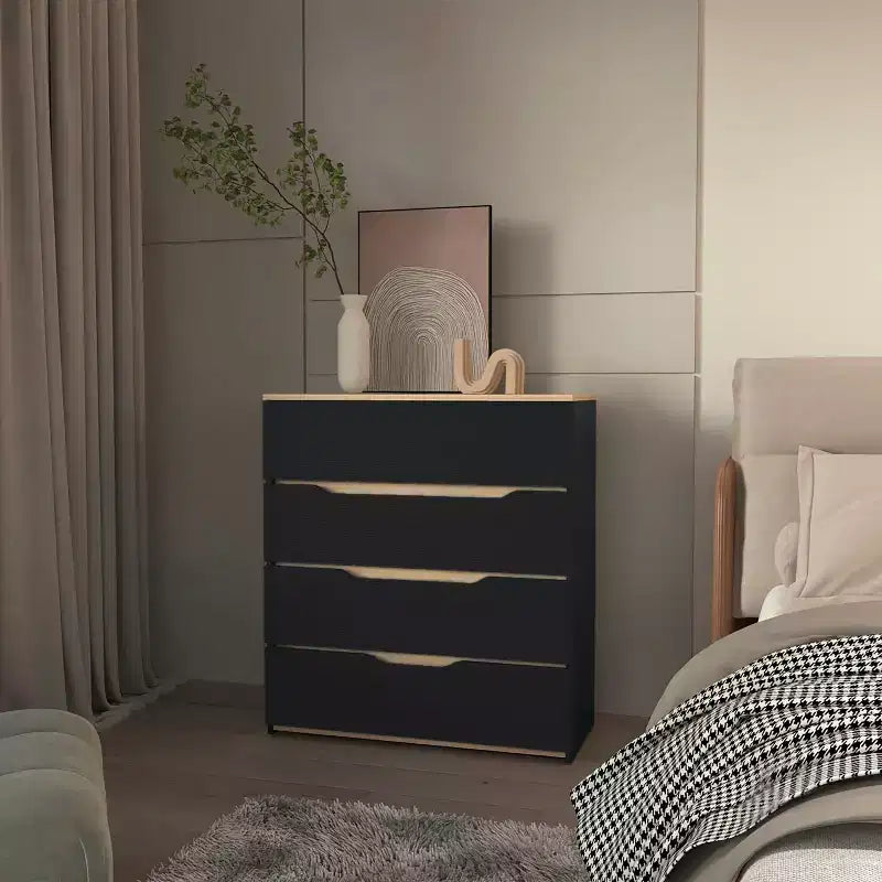 Tiroirs coulissants fluides, Commode de rangement polyvalente