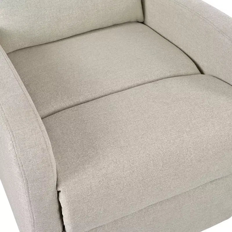 Fauteuil inclinable rembourré contemporain avec 3 positions de dossier réglables