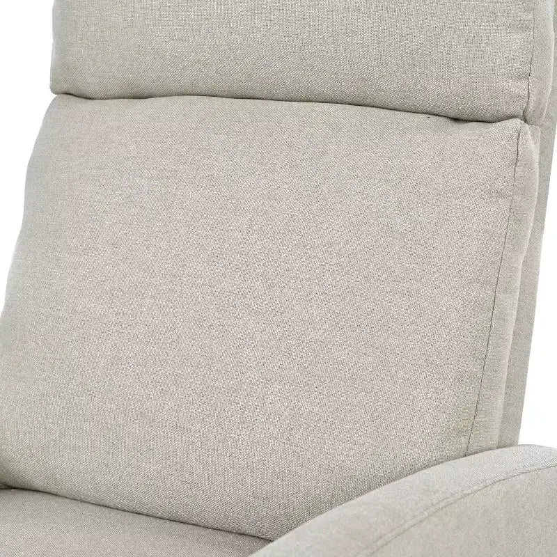 Fauteuil inclinable rembourré contemporain avec 3 positions de dossier réglables