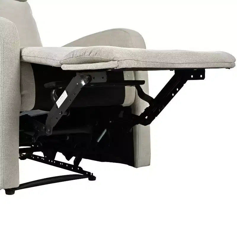 Fauteuil inclinable rembourré contemporain avec 3 positions de dossier réglables