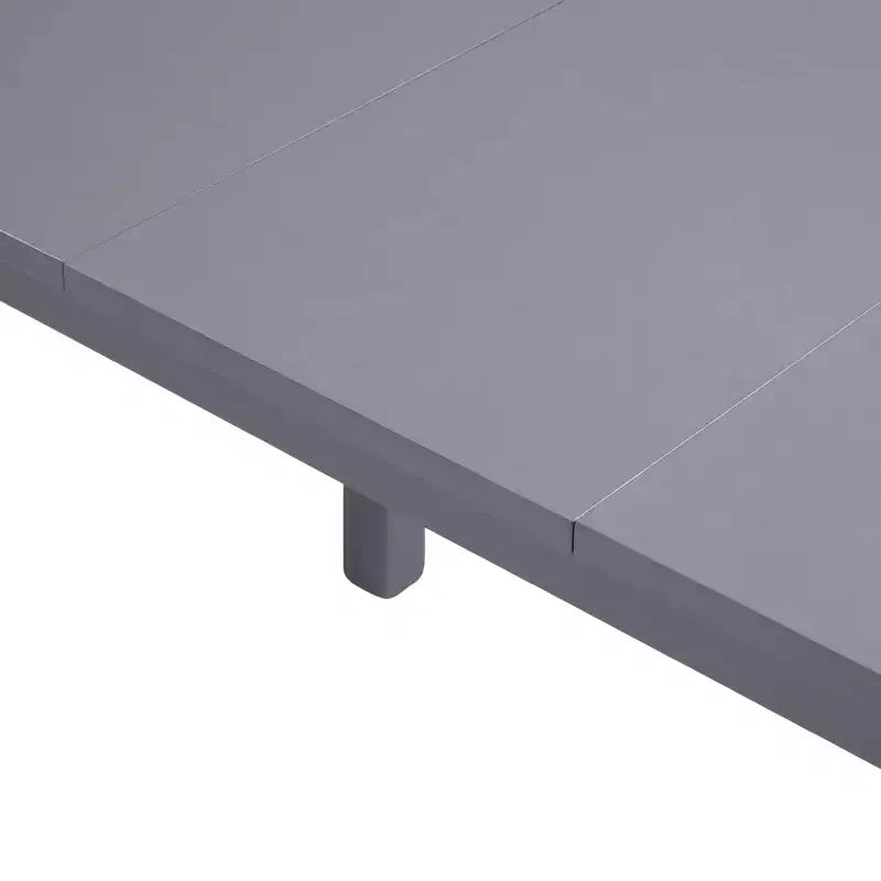 Table à manger extensible 4 à 8 places | Table abattante moderne pour cuisine et bureau à domicile pour petits espaces